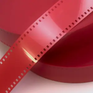 35mm Red Film Leader