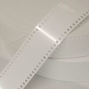 35mm white film leader
