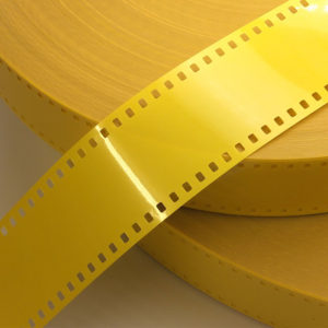 35mm Yellow Film Leader
