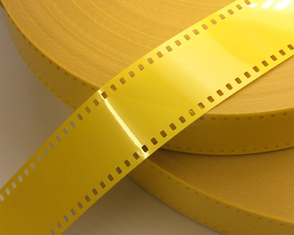 35mm Yellow Film Leader